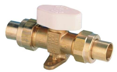 Vanne 813 butane propane 1/4 de tour 20 bar raccordement à souder D18 NF 0813000 CLESSE