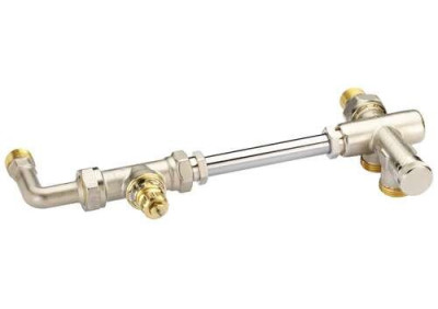 Corps combiné pour monotube, arrivée mur RA-KE 013G3343 DANFOSS