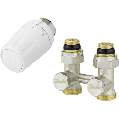 DANFOSS - Kit robinet thermostatique RTW-RA Sensor + RLV-KS