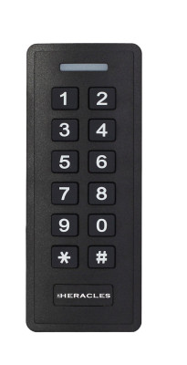 Clavier lecteur autonome étroit ABS Mifare HERACCESS - HERACLES - PCA-CLEP-MF