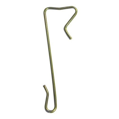 Crochet d'ardoise agrafe 10 cm x 2,4 mm inox 17% en boite de 700 - DIMOS - 760704