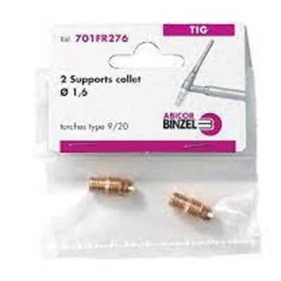 Support collet 1,6 blister 2 pièces - BINZEL - 701FR276