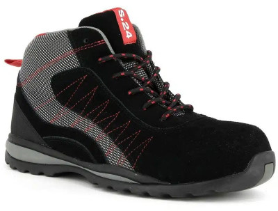 Chaussure de sécurité haute S1P HRO HI CI SRA MOUVEMENT noir/gris P38 - S24 - LEVANT-38
