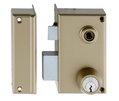 Serrure monopoint en applique MX4500 5 goupilles 5G verticale tirage C45 droite - HERACLES - MX-4550-5G-1