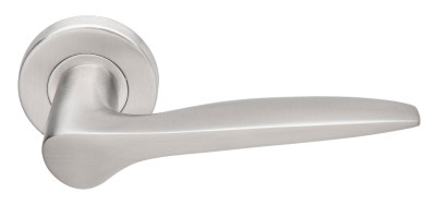 Béquille double sur rosace massive inox 4003 - HERACLES - B-INOX-BM03