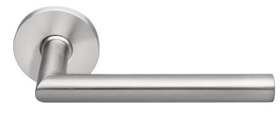 Béquille double sur rosace JADE slim inox poli bec de cane diamètre 16mm - HERACLES - B-INOX-SL01