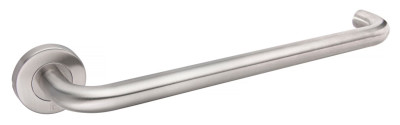 Béquille double XL sur rosace JADE bec de cane spécial PMR inox 1294 - HERACLES - B-INOX-02XL