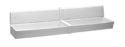 Lavabo collectif DUO 100x37cm blanc - JACOB DELAFON - EN290-00