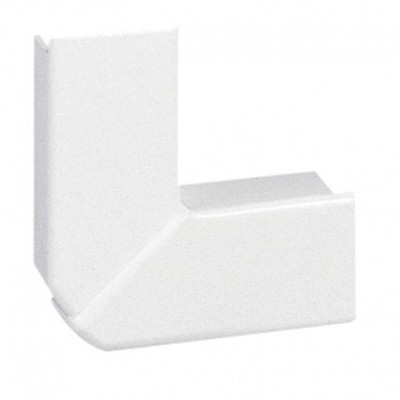 Angle plat moulure, DLP angle plat variable blanc, 20x12,5 mm, Legrand