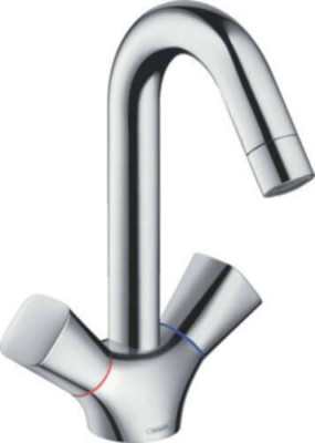 Mélangeur lavabo Logis sans tirette ni vidage 71221000 HANSGROHE