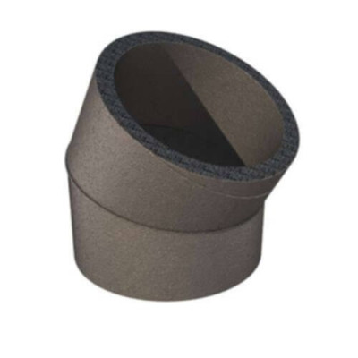 Coude 30° isolé Aerfoam diamètre 160 mm 188223 UBBINK