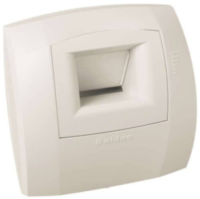 Bouche hygroréglable wc W13 Bahia Curve S - 5-30 m3/h - sans fût - avec détection de présence - blanc 11015488 ALDES