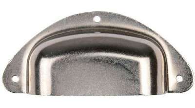 Poignée coquille emboutie acier nickelé 29x94 mm 730100 – TORBEL INDUSTRIE