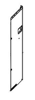Cabinet side plate co. CWE04C1462 PANASONIC