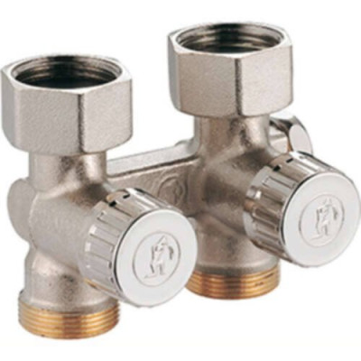 Corps droit mono-bitube R383 1/2 3/4 R383X012 GIACOMINI