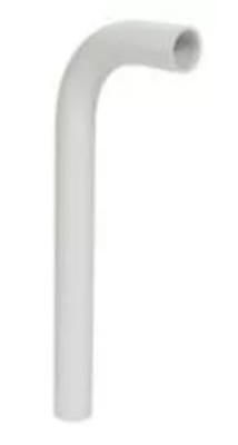 Sortie de lavabo simple blanche HLH3B H-TUBE CPIB