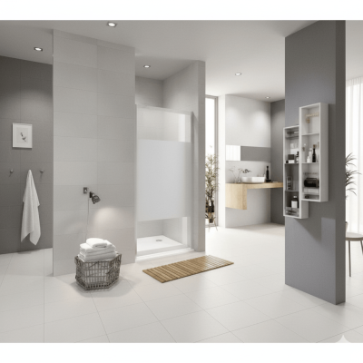 PORTE PIVOTANTE DORE VTNET-ARGENT L70 H192