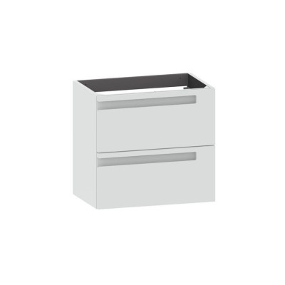 MEUBLE SOUS VASQE P.39 INFINY BOIS GRIS 2 TIROIRS L.80 LAPEYRE
