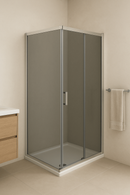 PAROI DORE PORTE PIVOTANTE VTNET-ARGENT L80 H193