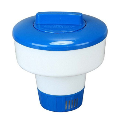 SPIDO - Diffuseur flottant pour galets de chlore ø 18 cm - pour piscines hors-sol et enterrées