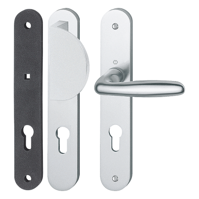 POIGNEE VERONA BAIE COULISSANTE AVEC BARILLET ANODISE HOPPE