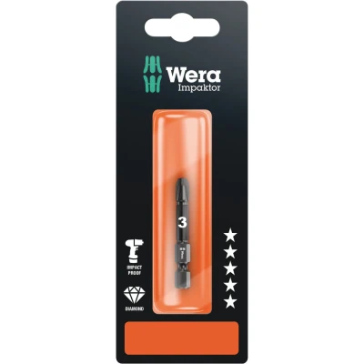 Embout standard IMPAKTOR PZ3 x 50 mm WERA WERK