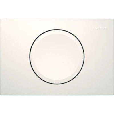 Plaque de déclenchement Delta15 pour rinçage interrompable finition blanc alpin 115.120.11.5 GEBERIT