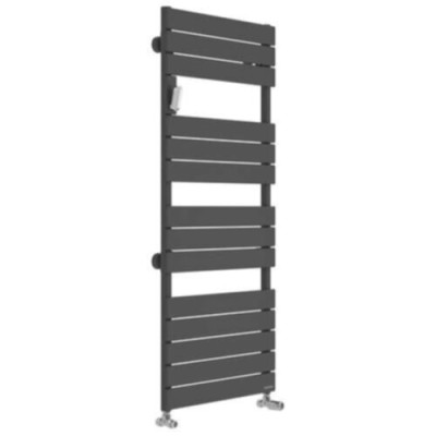 Sèche-serviettes Adélis eau chaude 0973 W anthracite raccordement sur collecteurs 863145 ATLANTIC ELECTRIQUE