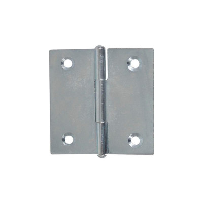 Charnière carrée acier décapé percée fraisée 50 x 50 mm – 3332064230701 TORBEL INDUSTRIE