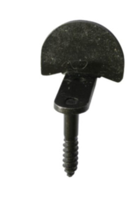 Butée coudée à vis déport 30 mm noire réf. 9351011 TORBEL INDUSTRIE
