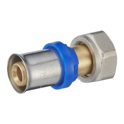 Multicouche à sertir multiprofil raccord droit F mobile 3/4 pour tube D20 NOYON & THIEBAULT