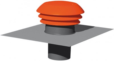 Entrée/sortie d'air pour toîture gris diamètre 160mm ATLANTIC CLIM/VENTIL