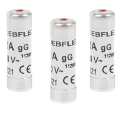 Sachet de 3 fusibles 10,3 x 31,5 20 A 380 V DEBFLEX