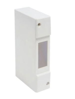 Coffret modulaire vide 1 rail 1 module blanc DEBFLEX 707220