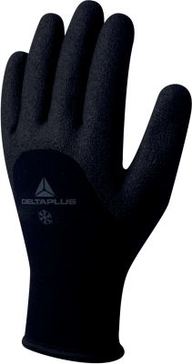 Gants acrylique/paume enduite PVC noir taille 10 VV750NO10 DELTA PLUS S.A.S.