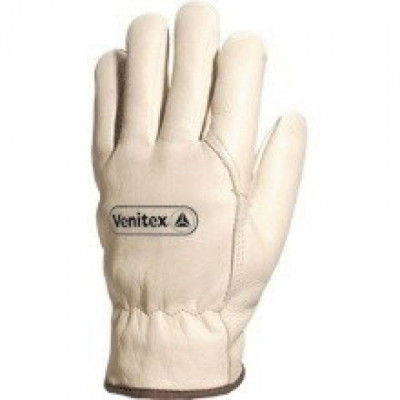Gants fleur de bovin fourrés coloris beige taille 9 DELTA PLUS S.A.S.
