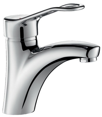Mitigeur mécanique de lavabo avec bec fixe H85 - DELABIE - 2521