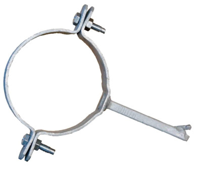 Collier de gouttière plat à scellement diamètre 110 BAUDRY FILS