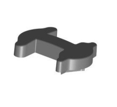 Capuchon GIGA noir PP anti-UV réf. 82150104 FORLAM CLOTURE INDUSTRIE FCI