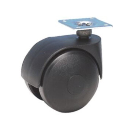Roulette TWINY platine diamètre 40 réf. 757210 GUITEL - HERVIEU  
