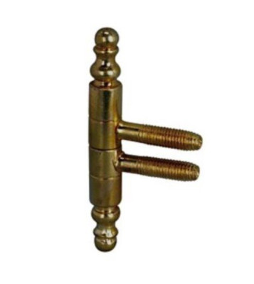 Fiche à visser rustique 9 mm acier bruni réf. 25232.2 INTERGES.COM