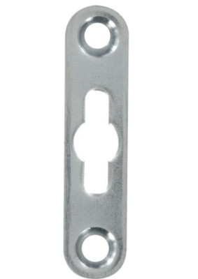 Platine double pour bouton longueur 52 CQ.13683.2 INTERGES.COM  