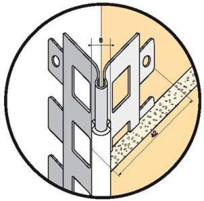 PROTEGE ANGLE SABLE FRACTIONNEMENT ET ARRET EDILIANS