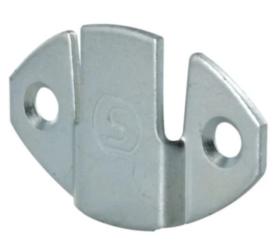 Ferrure d’accrochage 42,5 acier zingué 10160.4 INTERGES.COM  