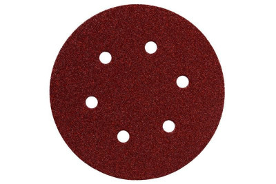 Lot de 7 disques abrasifs diamètre 150 grain P180 KOKI METABO