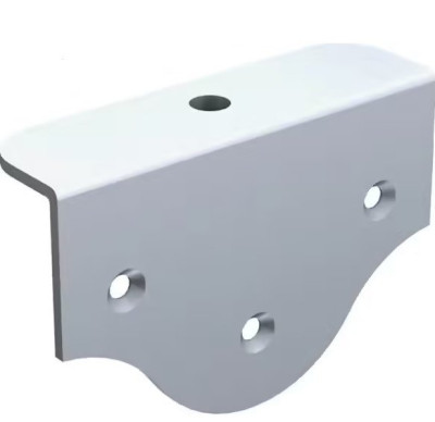 Platine à visser épaisseur 10 mm réf. 37 MANTION