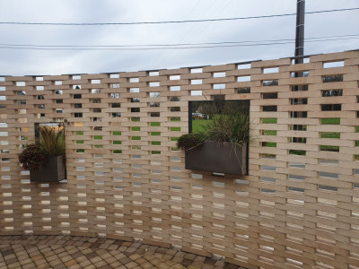 Briques longues lumière 33 x 5 x 9 cm - Rairies Montrieux