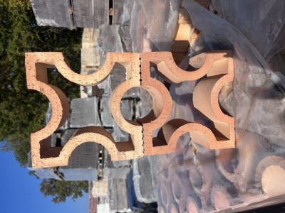 Claustras Lagarde Montvaloir 21 X 21 X 9 cm - Rairies Montrieux