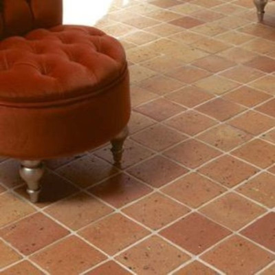 Carreaux en terre cuite Valanjou 21 X 21 X 2,5 cm - Rairies Montrieux