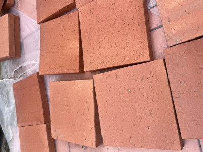 Carreaux Terre Cuite Ronsard 16 X 16 X 2,5 cm - Rairies Montrieux 